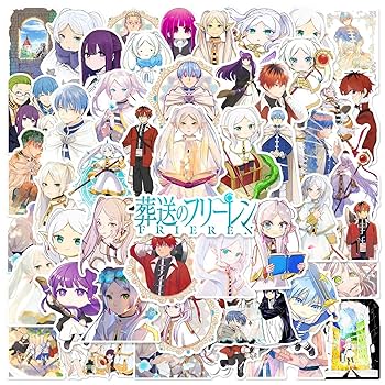 Amazon.co.jp: 葬送のフリーレン ステッカー 50枚セット